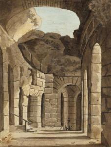 POLITI C 1800-1800,Ruines,1844,Millon & Associés FR 2012-03-19