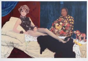 POLLACK Steven,Rie Miyazawa Olympia (after Manet),1992,Ro Gallery US 2021-10-21