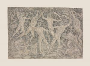 POLLAIUOLO Antonio 1432-1498,Battle of the Nudes,1475,Christie's GB 2013-01-30