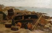 POLLARD Samuel George 1800-1800,A fisherman's still life,1877,Bonhams GB 2010-10-26