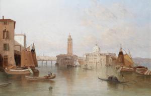 POLLENTINE Alfred 1836-1910,A view of Venice,1884,Bonhams GB 2014-03-18