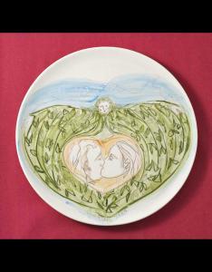 pollio eva,piatto in ceramica,Wannenes Art Auctions IT 2007-12-18