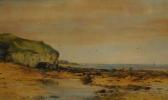 POLLITT Albert 1856-1926,Coastal scene,1886,Golding Young & Co. GB 2021-08-25