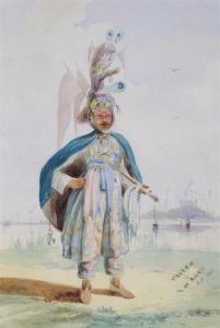 POLLOCK Frederick 1815-1874,A Fakeer at Agra,1841,Woolley & Wallis GB 2012-09-19