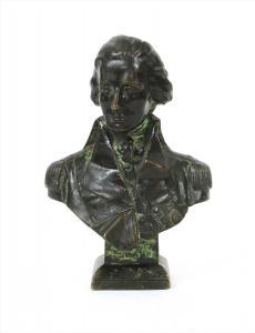 POLLOCK TIE DYE ART. Courtenay,bust of Nelson,1905,Sworders GB 2020-03-17