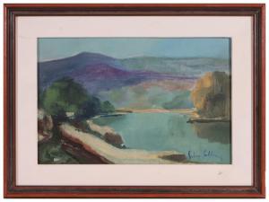 POLLONI Silvio 1888-1972,Paesaggio con lago,Maison Bibelot IT 2024-03-05