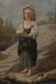 POMAREL G,Girl with a Kitten,19th century,Bamfords Auctioneers and Valuers GB 2019-05-15