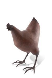 POMEROY Krystina 1900-2000,Little Brown Hen,20th,Adams IE 2017-11-22