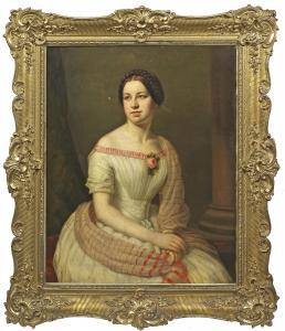 Pommerencke Heinrich 1821-1873,Portrait einer jungen Dame,1849,Schloss DE 2017-05-13