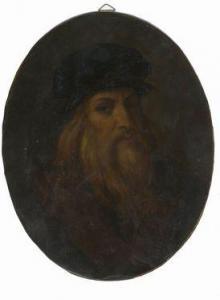 POMPIGLIOLI Luigi 1814-1883,Autoritratto di Leonardo da Vinci,Gonnelli IT 2015-12-11