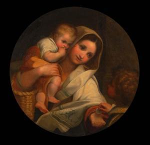 POMPIGNOLI Luigi 1814-1883,Madonna mit Kind,Wendl DE 2017-10-26