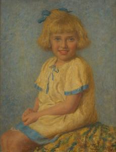 PONCELET Paul 1800-1900,Blanche à six ans,1927,Horta BE 2011-04-04