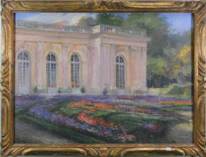 PONCHON D.C,Vue de l'orangerie de Versailles,1922,Rops BE 2017-12-17