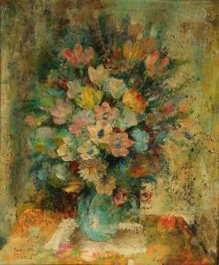 PONCINI Santini 1900-1900,Bouquet de fleurs,Kahn & Associes FR 2020-12-15
