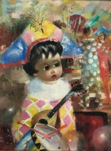 PONCINI Santini 1900-1900,Petit polichinelle,Art Richelieu FR 2019-12-20