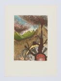 PONGRATZ Peter 1940,Vulkanische Landschaft,1971,im Kinsky Auktionshaus AT 2021-11-04