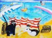 PONKLE,Cats on holiday,1996,David Lay GB 2014-11-06