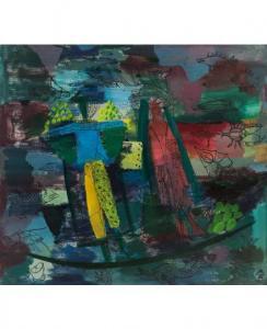 PONOMARENKO Svetlana 1946,Two in a Boat,1998,Shapiro Auctions US 2017-03-18