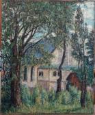 PONOMAREW Serge 1911-1984,Maison dans les bois,Millon & Associés FR 2016-09-29