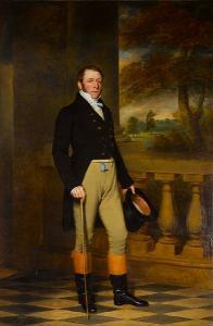 PONSFORD John 1790-1870,Portrait of Sir George Henry Smyth, Baronet (1784,1824,Bonhams 2011-04-12