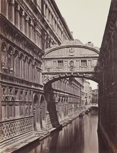 PONTI Carlo 1820-1893,The Bridge of Sighs,1860,Dreweatts GB 2016-10-20