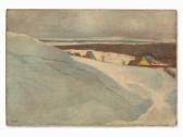 PONTINI Fritz 1874-1912,Winter Landscape,Auctionata DE 2014-06-19