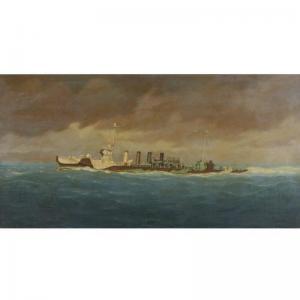POOLE Burnell 1884-1933,DESTROYER DD-51,1922,Sotheby's GB 2005-12-14