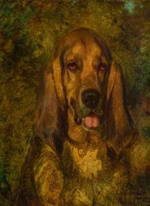 POORE Henry Rankin 1859-1940,Hound,Shannon's US 2023-06-22