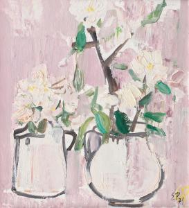 Popa Eugen 1919-1996,Apple Blossoms,1979,Artmark RO 2018-02-28