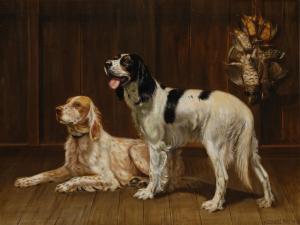 POPE Alexander 1849-1924,A Pair of Setters,19th century,Sotheby's GB 2023-01-31