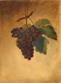 POPE Thomas Benjamin 1796-1886,Still Life of Hanging Grapes,Weschler's US 2005-12-03
