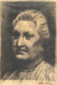 popescu gabriel 1866-1937,Woman Portrait,Alis Auction RO 2009-06-13