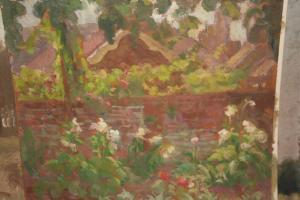 POPHAM James Kidwell 1884-1966,garden,Lawrences of Bletchingley GB 2020-02-04
