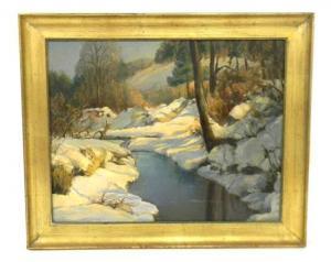 POPLASKI ALEXANDER 1906-1988,Clear blue stream,Winter Associates US 2015-07-27