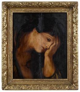 POPOVICH D 1900-1900,Penitent Magdalene,Brunk Auctions US 2021-07-09