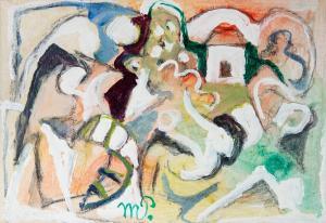 PORANGABA Martins 1944,Abstrato Colorido,Escritorio de Arte BR 2024-03-19