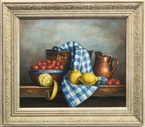 PORCEL Georges 1931,STILL LIFE WITH FRUIT,McTear's GB 2020-09-07