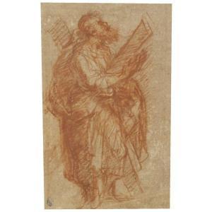 PORDENONE Giov. Antonio de Sacchis 1483-1539,SAINT ANDREW,Sotheby's GB 2011-01-26