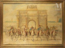 PORION Charles Louis Etienne 1814-1868,Napoléon III et les souverains étrangers i,Millon & Associés 2021-06-12