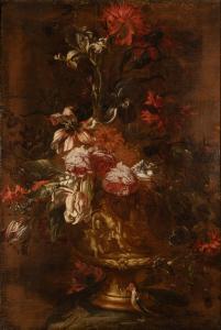 PORPORA Paolo 1617-1673,Still Life of Roses, Tulips, Irises and other Flow,William Doyle 2023-05-24