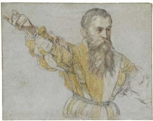 PORTA Giuseppe 1520-1575,A bearded man,Christie's GB 2002-07-09