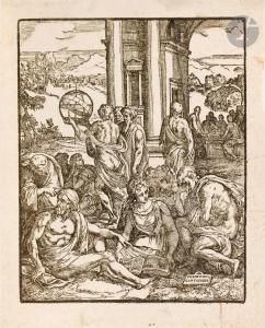 PORTA IL SALVIATI Giuseppe 1520-1580,La Cartomancienne,Ader FR 2023-11-29