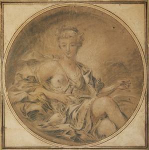 PORTAIL Jacques Andre 1695-1759,Ritratto femminile,Capitolium Art Casa d'Aste IT 2023-07-11