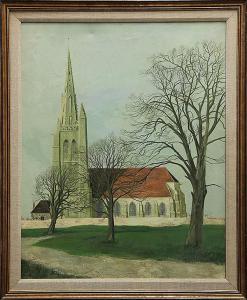 PORTAL Maurice Adolphe,Eglise de Montagny,Clars Auction Gallery US 2014-02-15