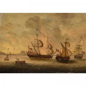 PORTENGEN van Pieter,ENGLISH SHIPS NEAR THE COAST,Sotheby's GB 2006-09-06
