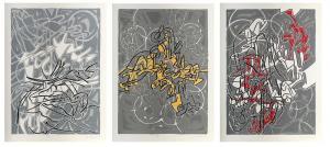 PORTER Bruce 1948,Bayard Series #4, 5, and 8,1999,Ro Gallery US 2022-06-28