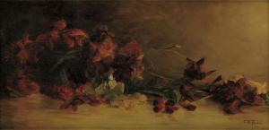 PORTER Charles Ethan 1847-1923,Floral Composition.,Swann Galleries US 2014-02-13