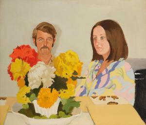 PORTER Fairfield 1907-1975,Double Portrait (Mr. and Mrs. Reynold Hardie),1970,Sotheby's 2023-12-19
