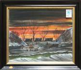 PORTER Jane,Sunset on the California Trail,1976,Clars Auction Gallery US 2011-02-05