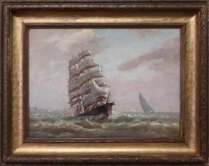 PORTER vivian forsythe 1880-1982,Clipper Ship and Schooner,Wiederseim US 2019-03-02